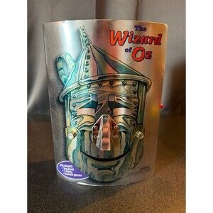 New Wizard of Oz Tin Man case with story book masks and glasses from 1998